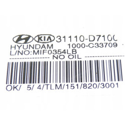 POMPA PALIWA 31110-D7100 1000-C33709 KIA HYUNDAI