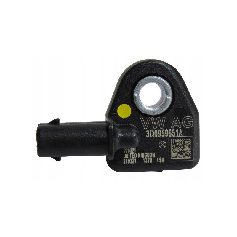 CZUJNIK ZDERZENIA UDERZENIA KOLIZJI AIRBAG 3Q0959651A VW AG ORYGINAŁ