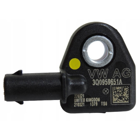 CZUJNIK ZDERZENIA UDERZENIA KOLIZJI AIRBAG 3Q0959651A VW AG ORYGINAŁ