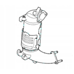 KATALIZATOR DPF HYUNDAI ix35 SANTA FE KIA SPORTAGE SORENTO 2.0CRDI 2.2CRDI