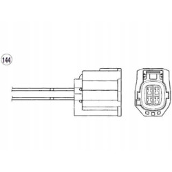 SONDA LAMBDA MAZDA 3 5 2.0 NTK 90396