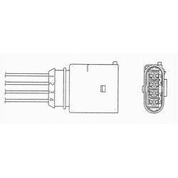 SONDA LAMBDA AUDI A3 A4 A6 SKODA OCTAVIA SUPERB VW CADDY GOLF PASSAT SHARAN