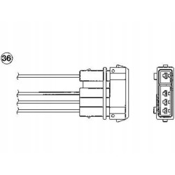 SONDA LAMBDA SEAT IBIZA CORDOBA SKODA VW GOLF PASSAT VENTO OZA572-E1