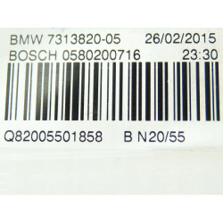 ELEKTRYCZNA POMPA PALIWA 7313820 0580200716 16117363072 7363072 0580200730